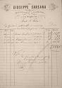 1889-01-09 fattura negoziante di legnami Giuseppe Carsana